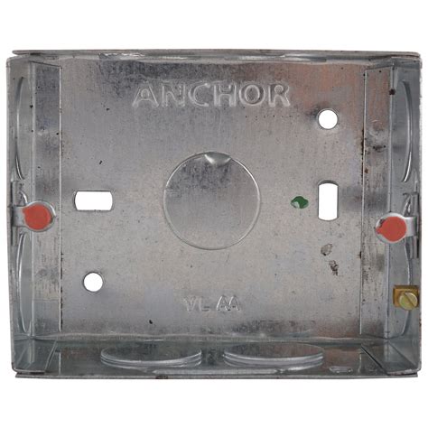 anchor junction box|anchor roma 3 gi box.